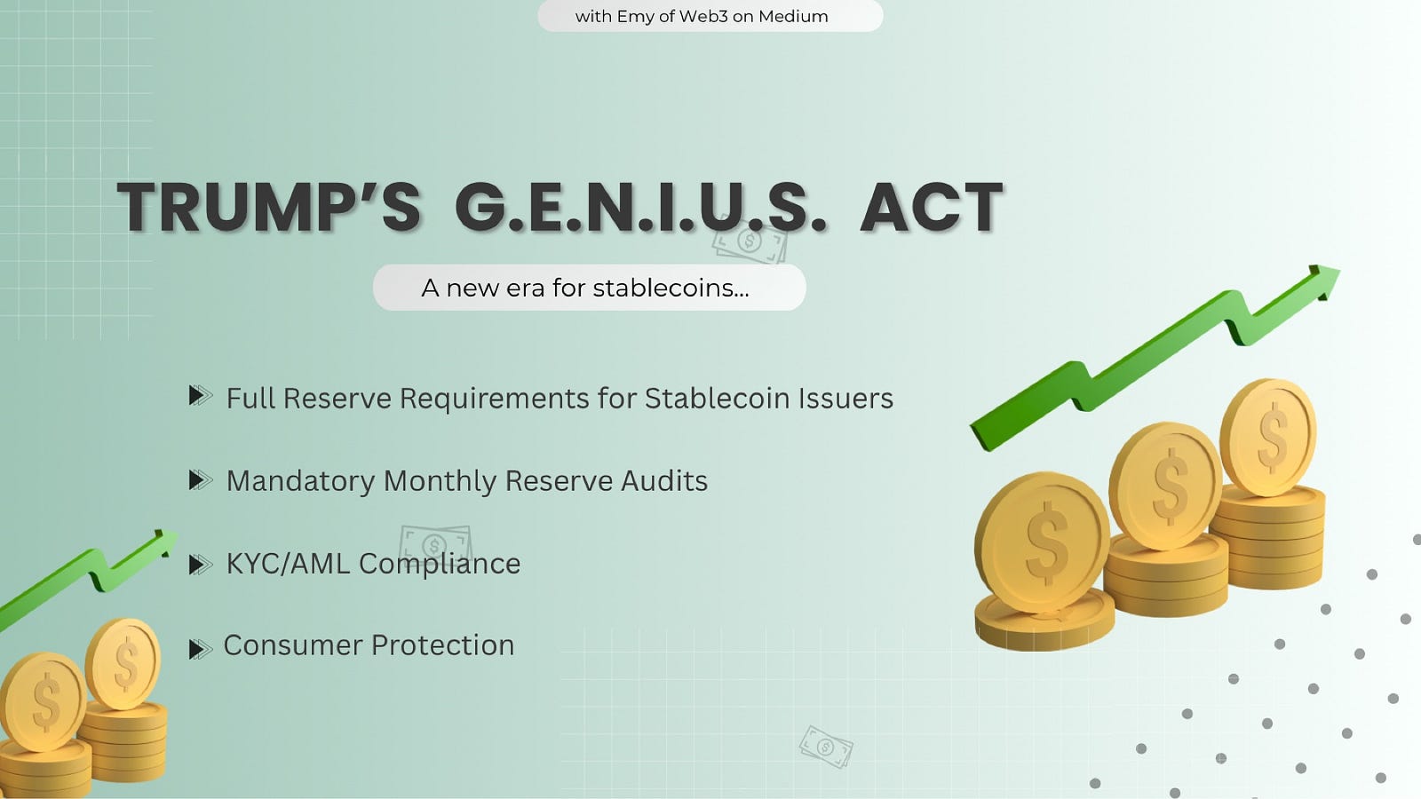 The G.E.N.I.U.S. Act: How Trump’s Stablecoin Bill Affects The Crypto Landscape