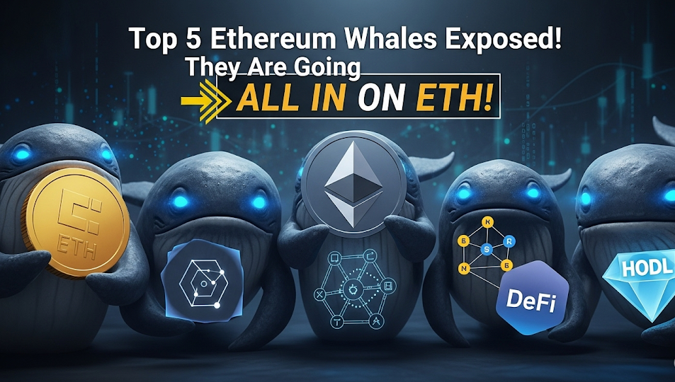 Top 5 Ethereum Whales Exposed! They Are Going ALL IN ON ETH!