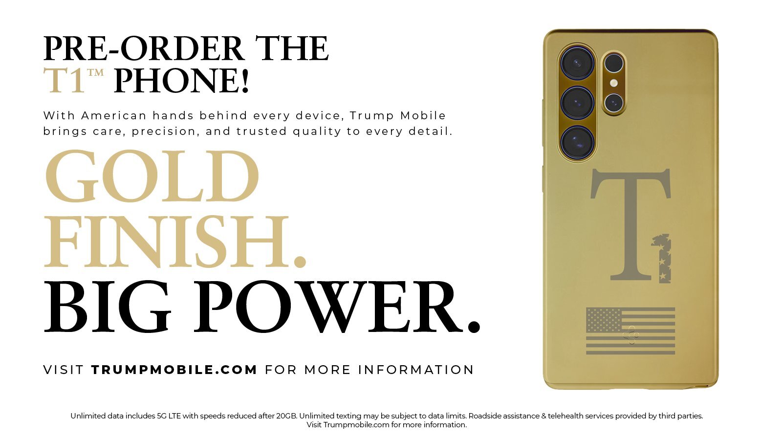 Trump Mobile is promoting its smartphone with terribly edited photos of other brands’ products