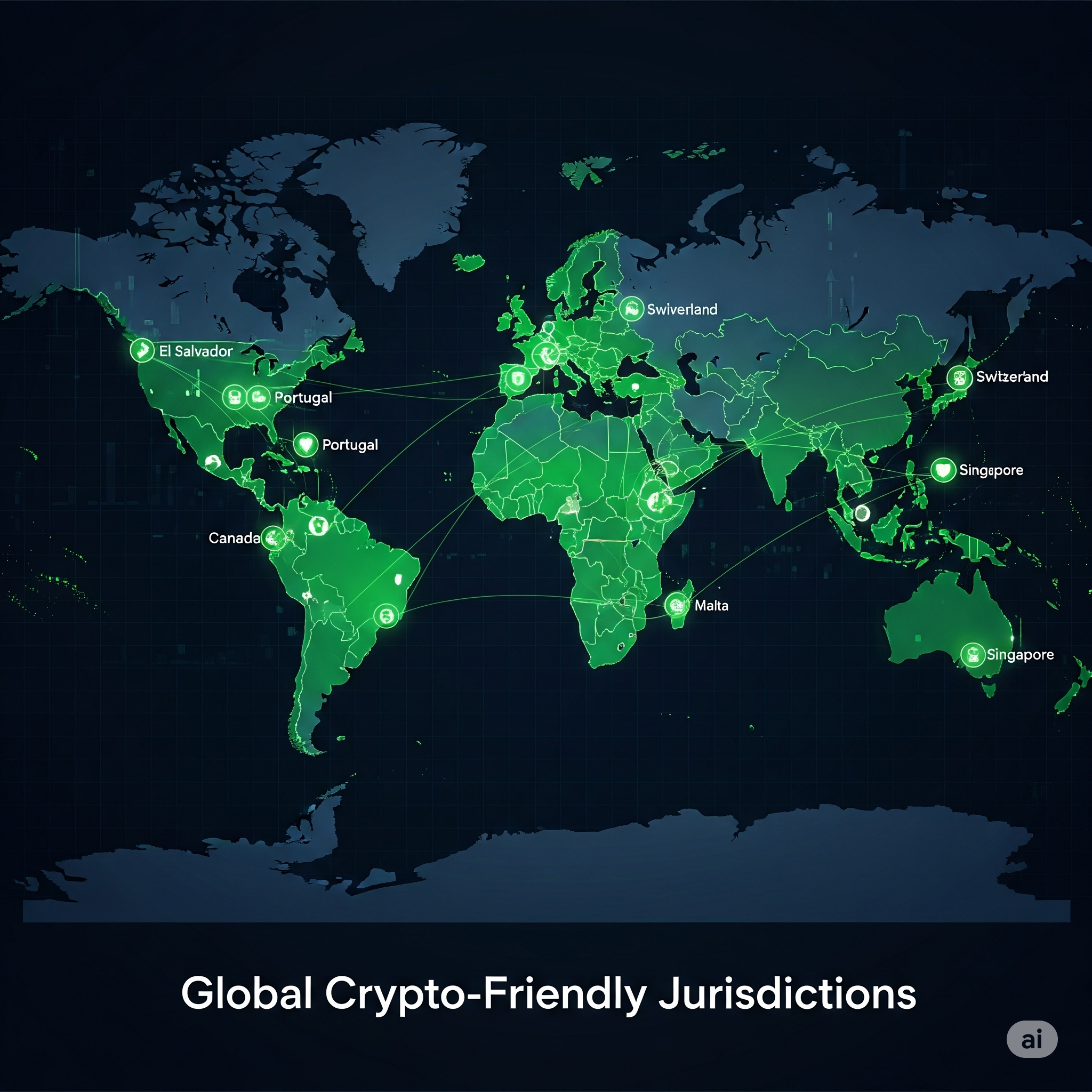 Where are the Best Global Jurisdictions for Your Crypto Business?