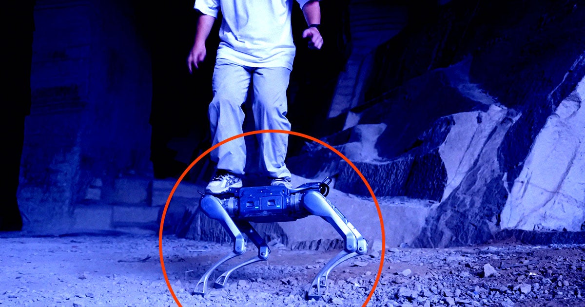 Wild New Robot Dog Is So Strong You Can Ride It Like a Four-Legged Skateboard