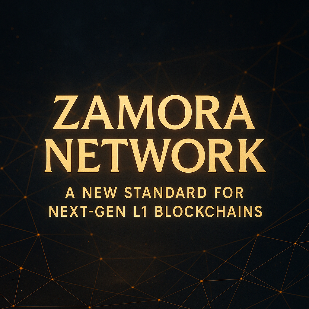 Zamora Network: A New Standard for Next-Gen L1 Blockchains