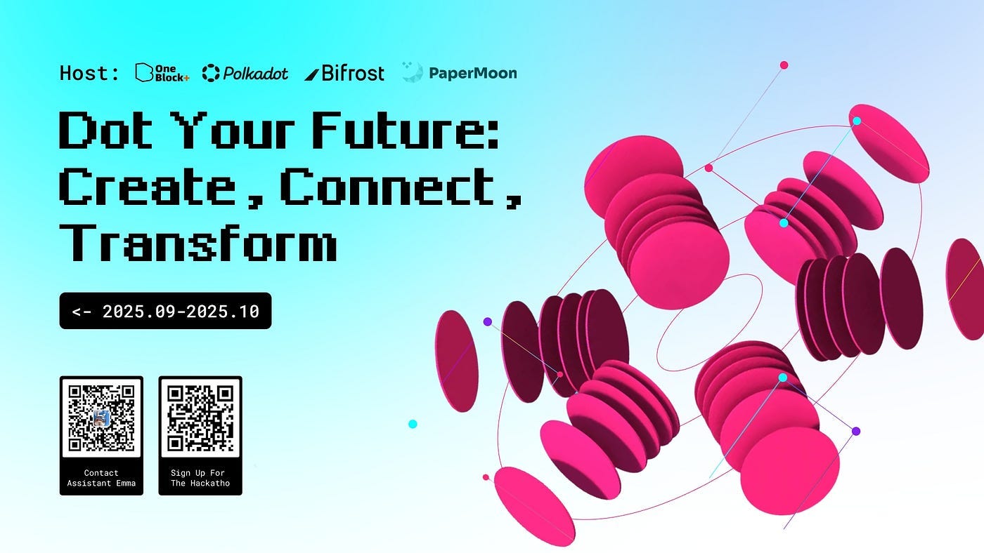 $12,000 Prize Pool! Dot Your Future: Create, Connect, Transform Hackathon Is Now Live