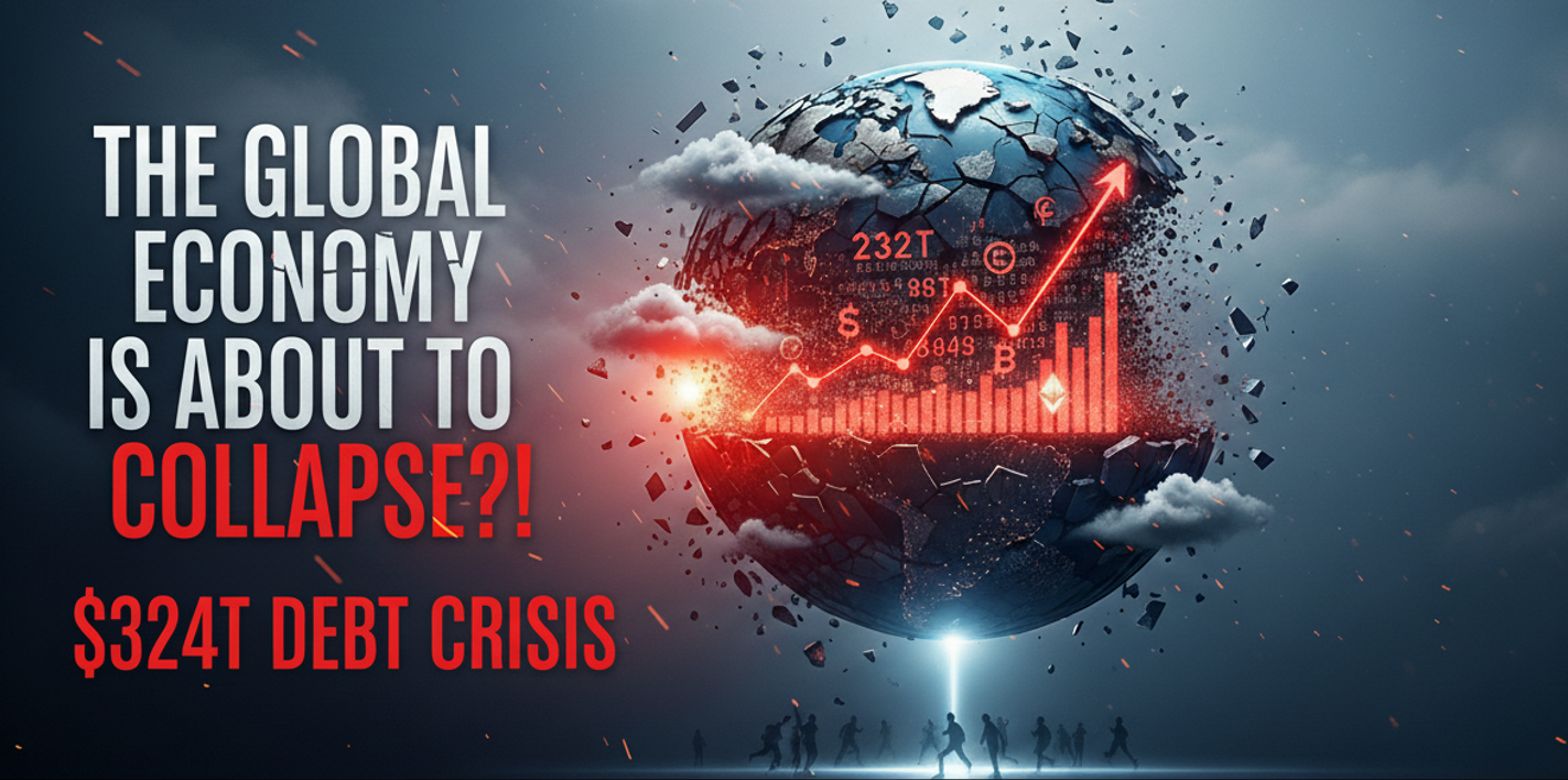 $324T Debt CRISIS: Is the Global Economy About to COLLAPSE?!