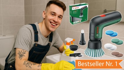 Anzeige: Beliebte Akku-Reinigungsbürste von Bosch nirgends günstiger