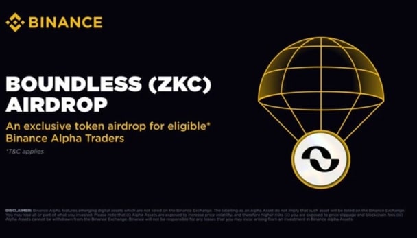 Binance Airdrops 15 Million ZKC as Boundless Joins Trading on Sept 15