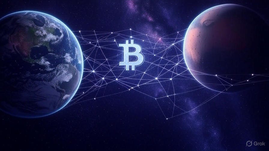 Bitcoin, The Interplanetary Currency? Exploring an Earth-Mars Economy.