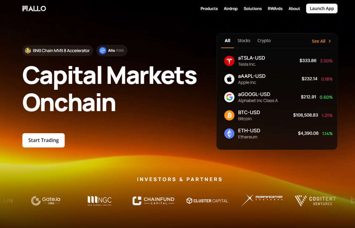 Capital Market Onchain with Allo — The Key of the New Investment Era