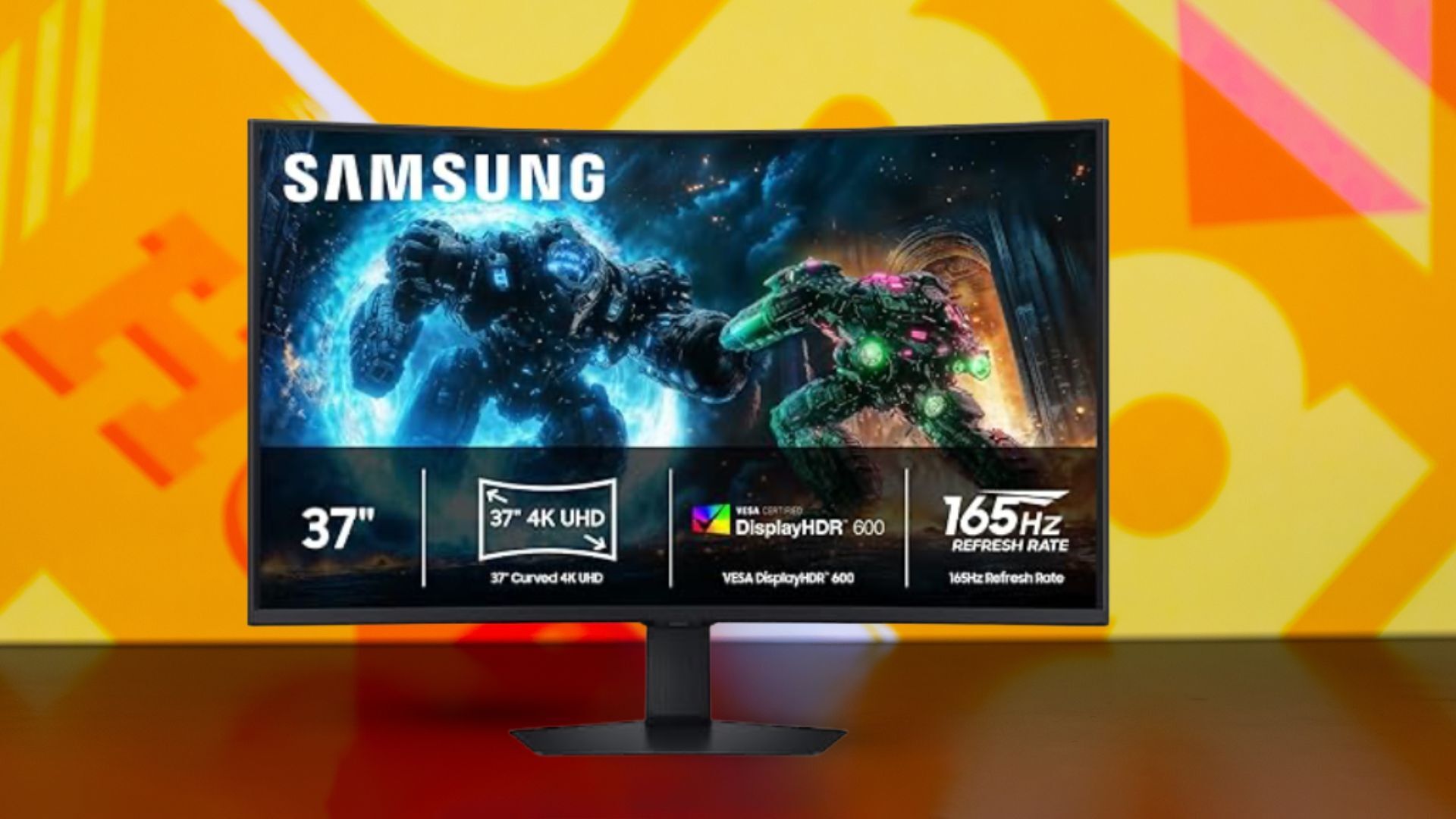Enhance your gaming set up with this 37″ Samsung Odyssey 4K curved gaming monitor and save $150