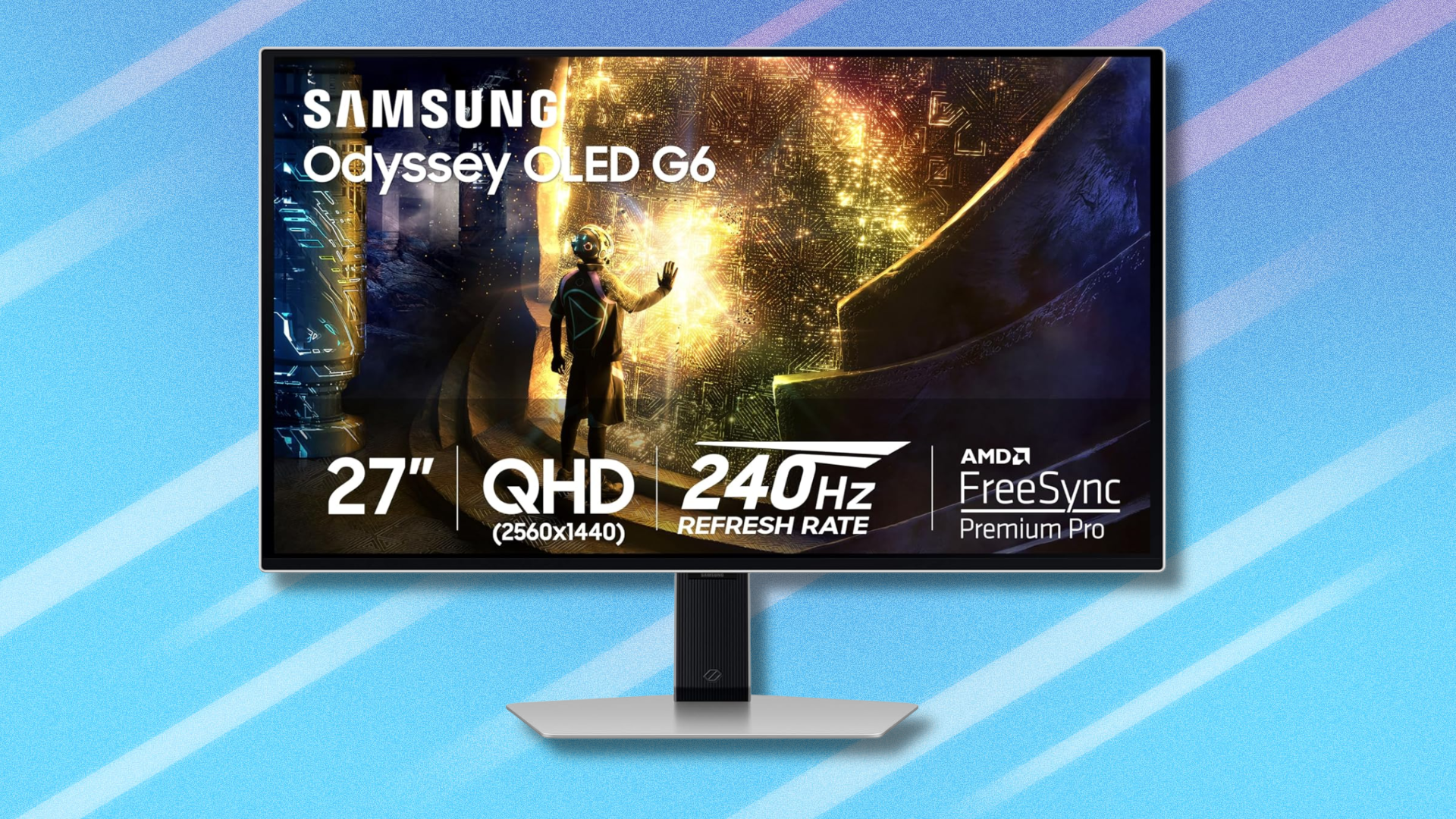 Experience falls biggest games with 25% off the Samsung Odyssey OLED G6 gaming monitor
