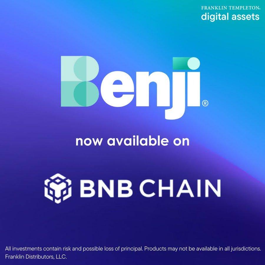 Franklin Templeton’s $732M Benji Platform Now Live on BNB Chain