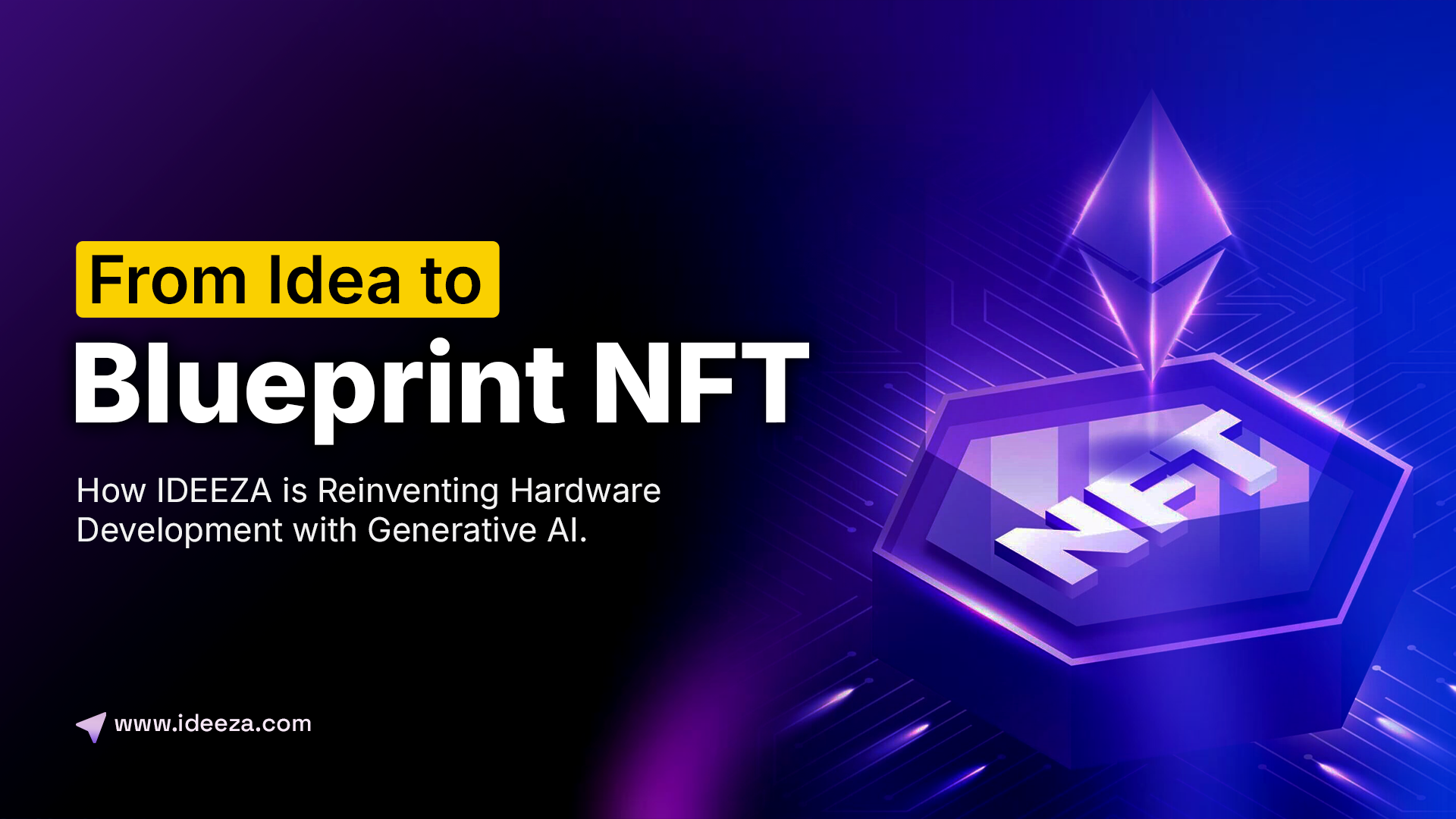 From Idea to Blueprint NFT: How IDEEZA is Reinventing Hardware Development with Generative AI