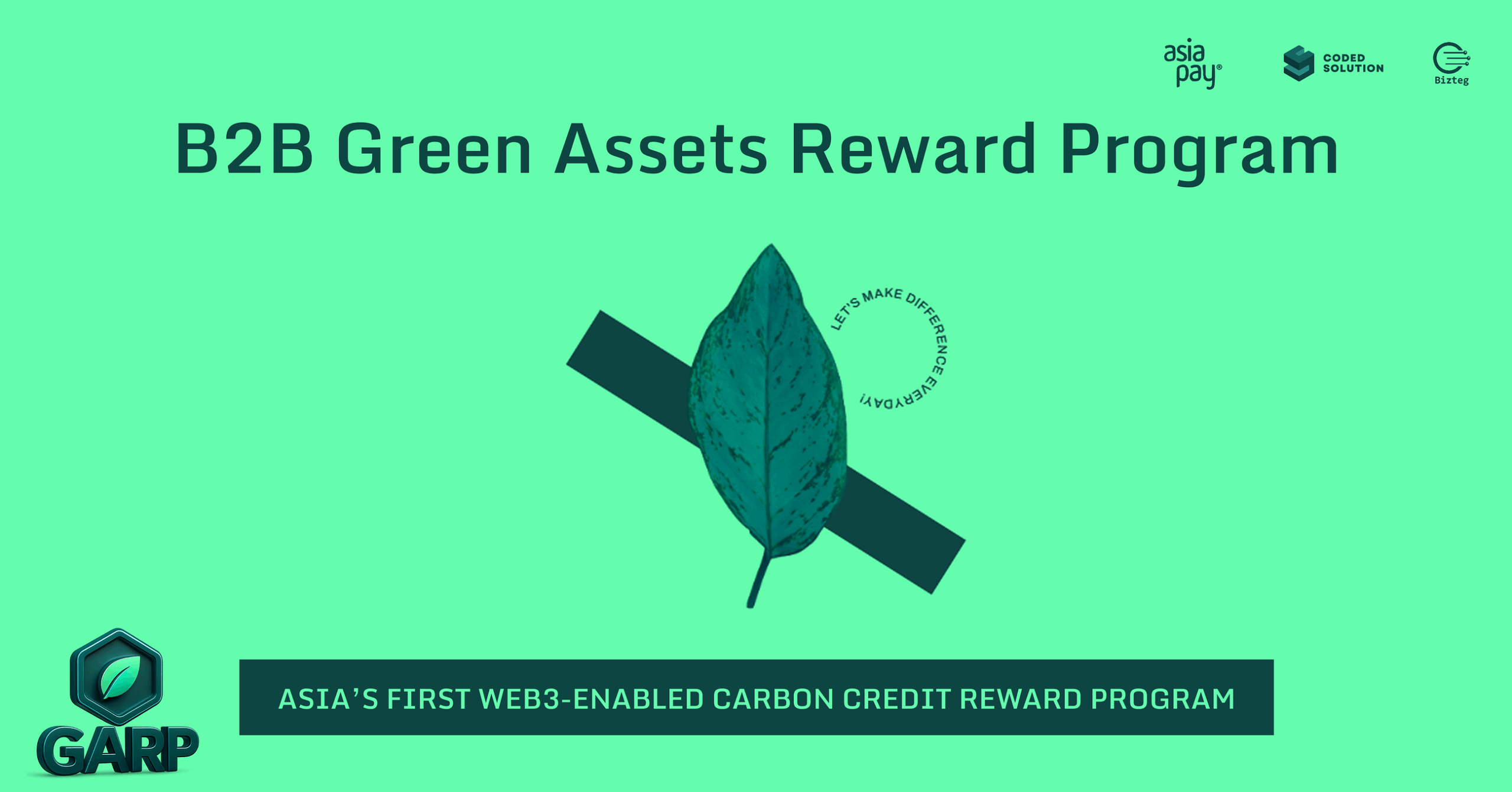 GARP Official Launch at Hong Kong Green Week: Asia’s First Web3 Carbon Credit Reward Program