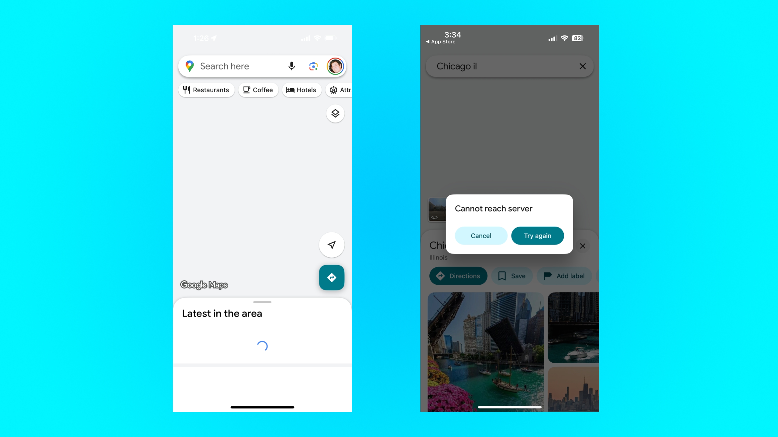 Google Maps isn’t loading in some regions due to an apparent outage