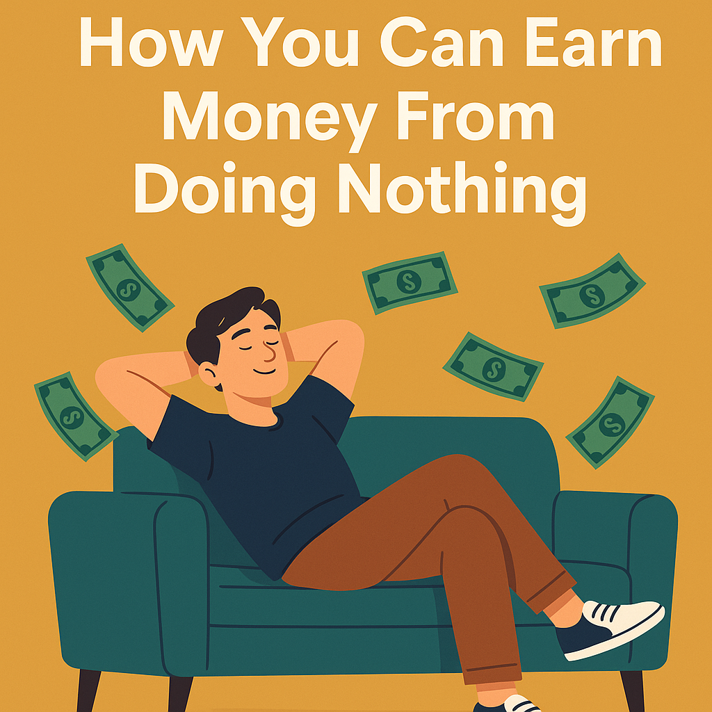 How You Can Earn Money From Doing Nothing