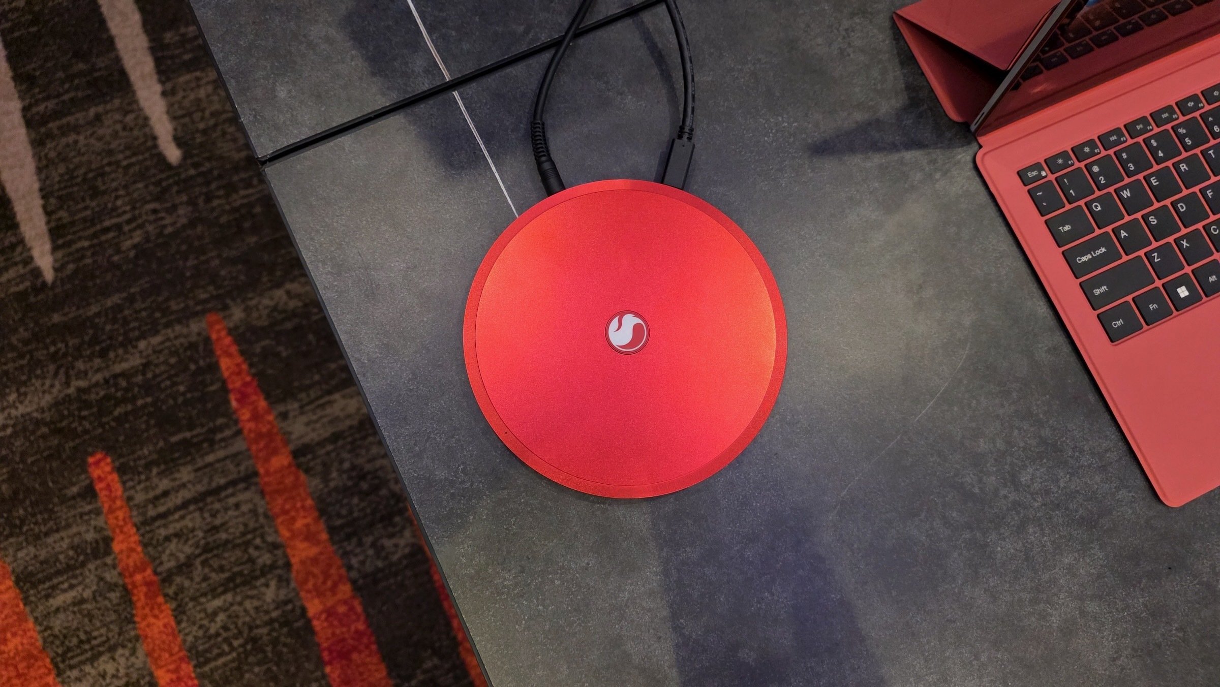 Im obsessed with Qualcomms circular mini PC, the UFO. Too bad you cant buy it.