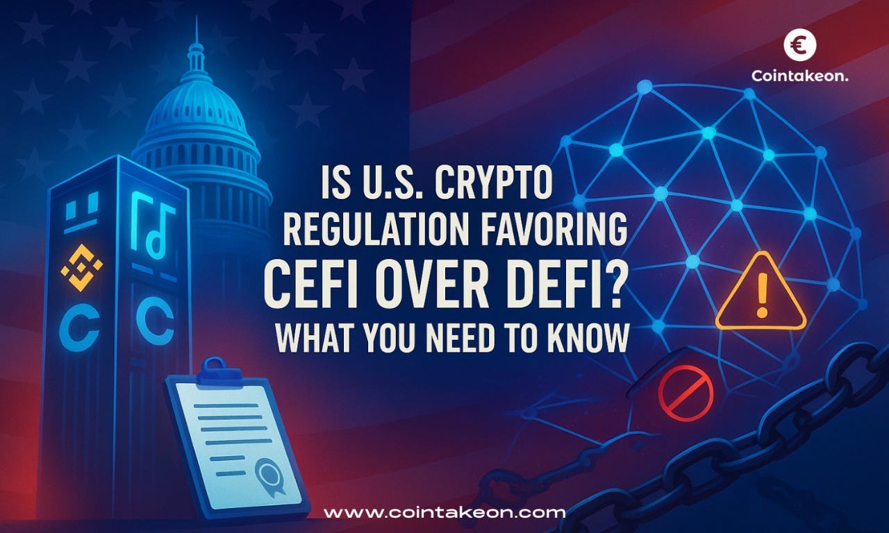Is US Crypto Regulation Favoring CeFi Over DeFi? What You Need to Know