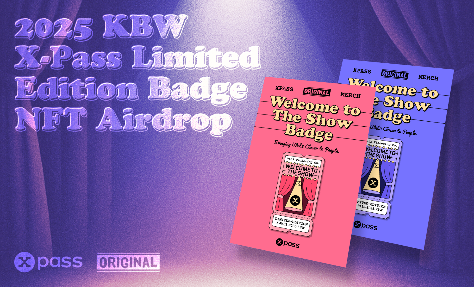 [KBW 2025] X-PASS MD : X-PASS Collectible Badge