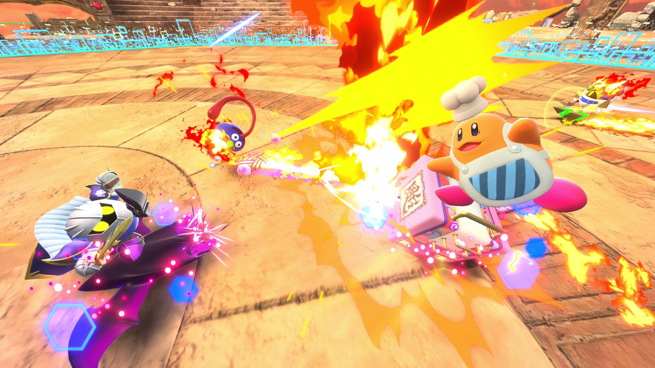 Kirby Air Riders is a cute, chaotic racing game