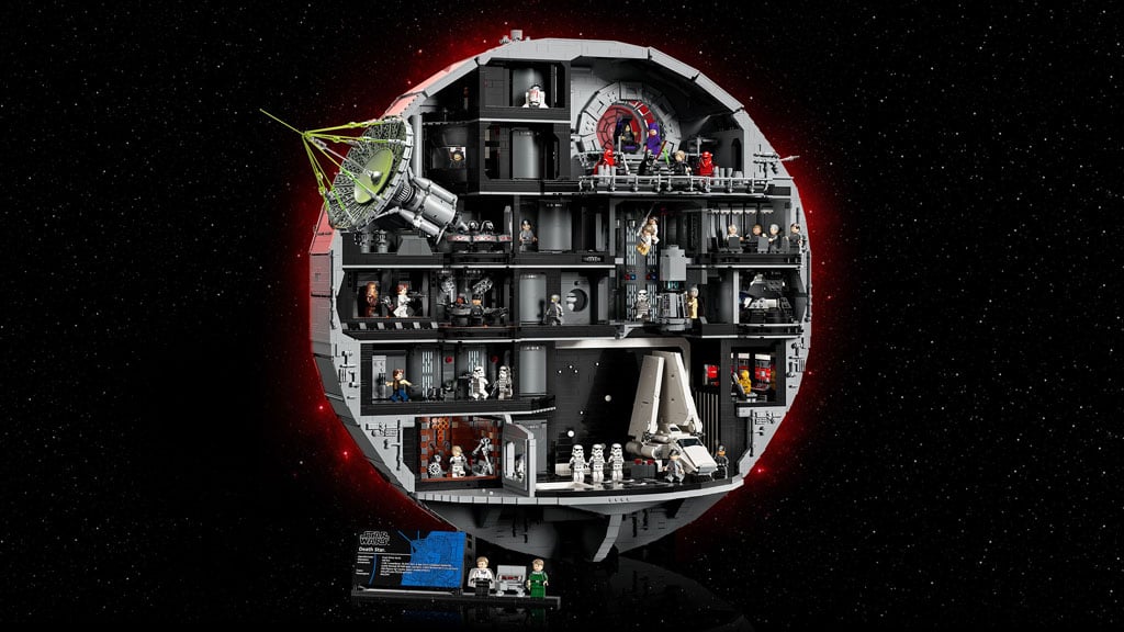 Lego’s New $1,000 Death Star Set Is a Big Ol’ Disc