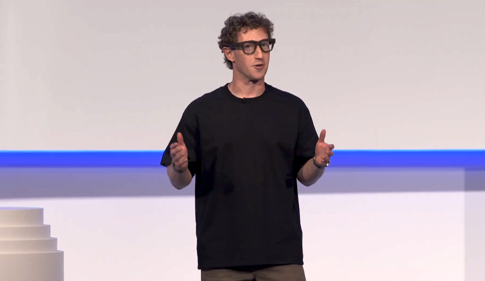 Mark Zuckerberg unveils Metas AI glasses, fails demos