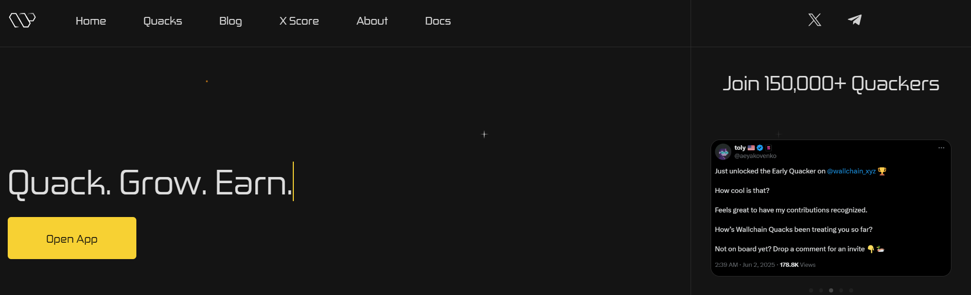 Mindshare Raide Incoming — Introducing Wallchain Quacks