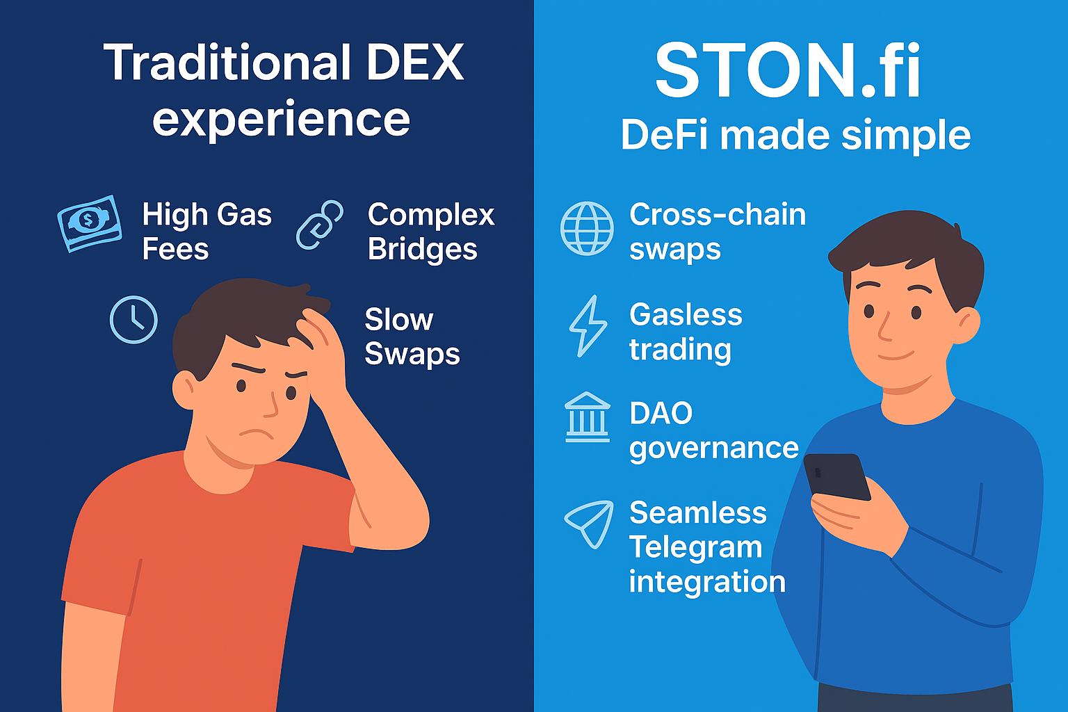 Nancy Was Tired of Paying $50 to Swap $20 of Crypto. Then She Found STON.fi.