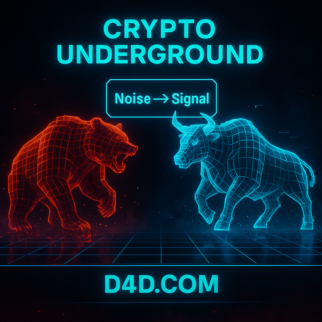 Noise → Signal, For Real