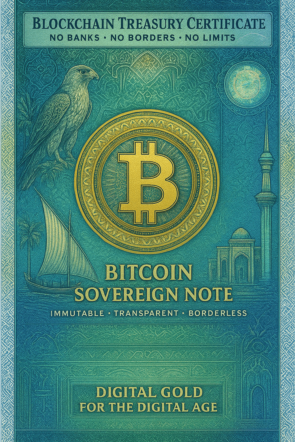 Physical Bitcoin Crypto Gift Certificates Printable Paper Currency Note Bitwallets.org