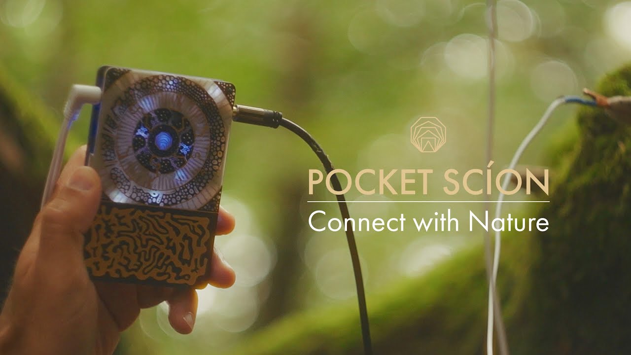 Pocket Scion is a synth you play with plants
