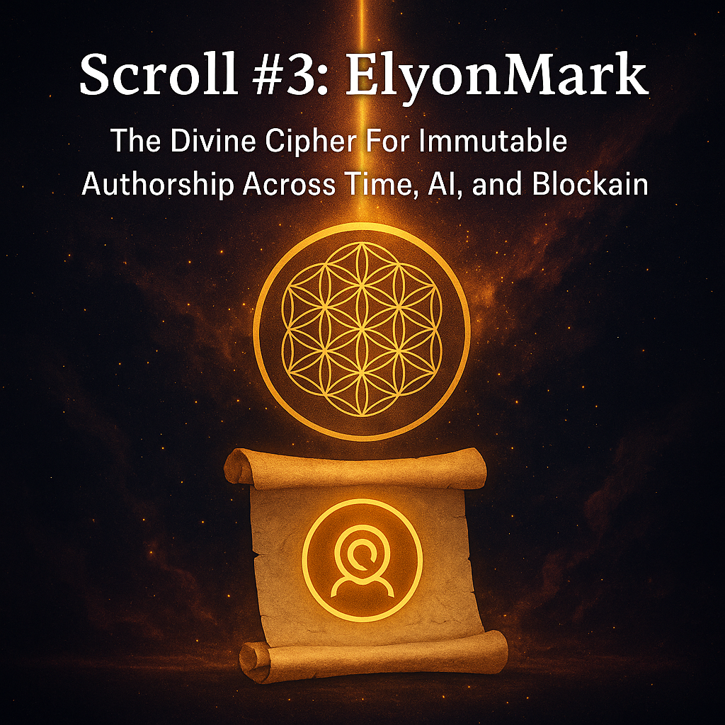 Scroll #3: ElyonMark — The Cryptographic Signature of Divine Authorship