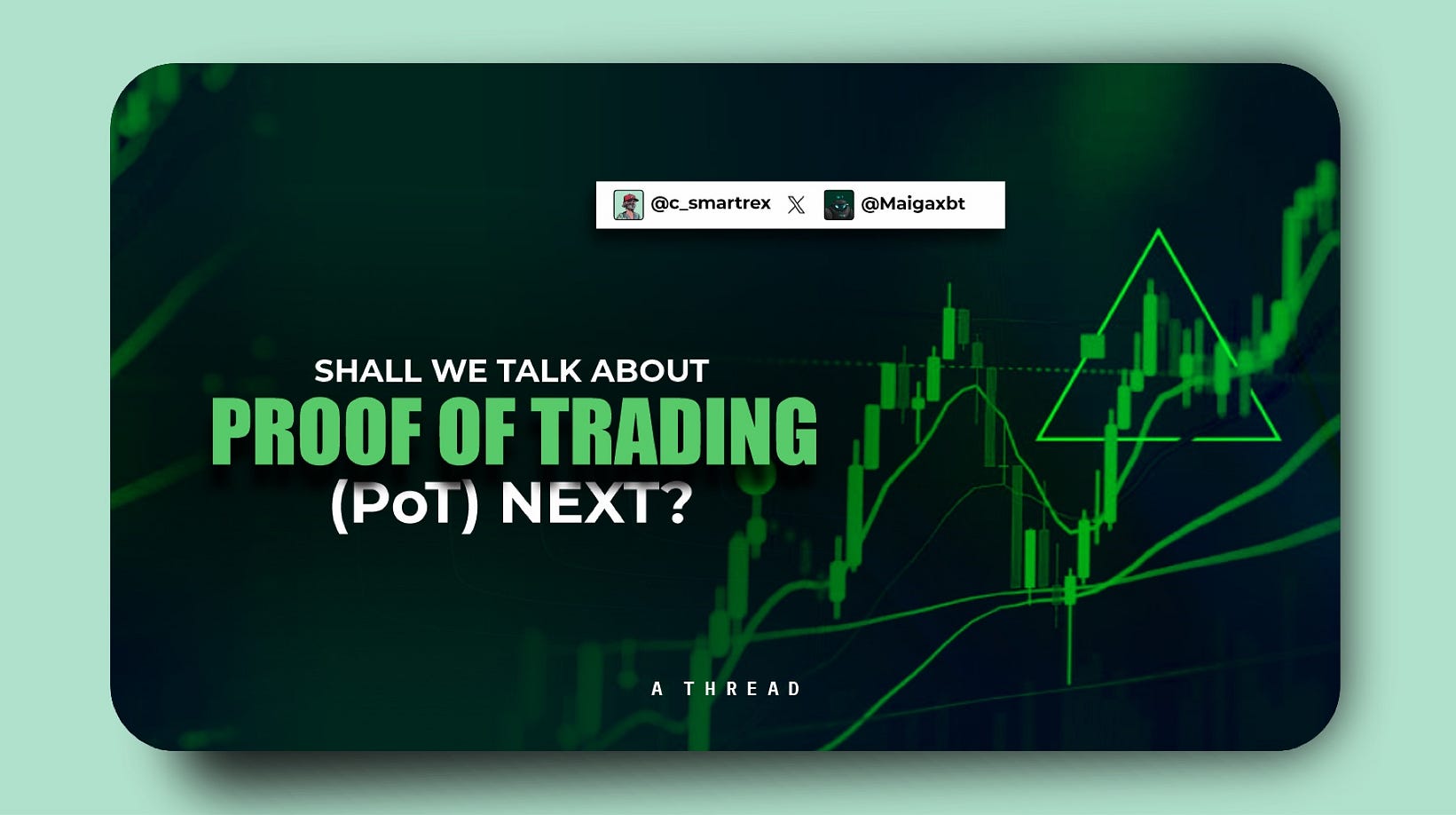 Shall we talk about Proof of Trading (PoT) next?