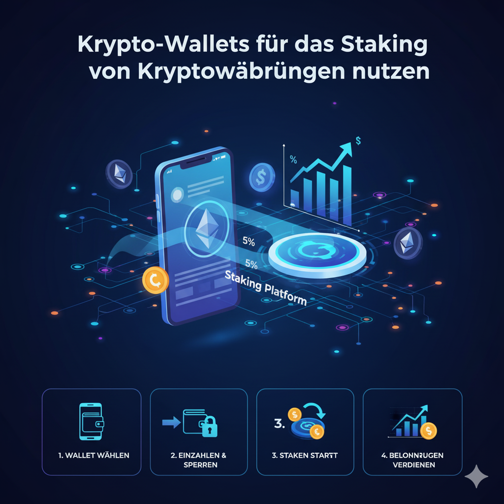 So nutzen Sie Krypto-Wallets zum Staking von Kryptowährungen