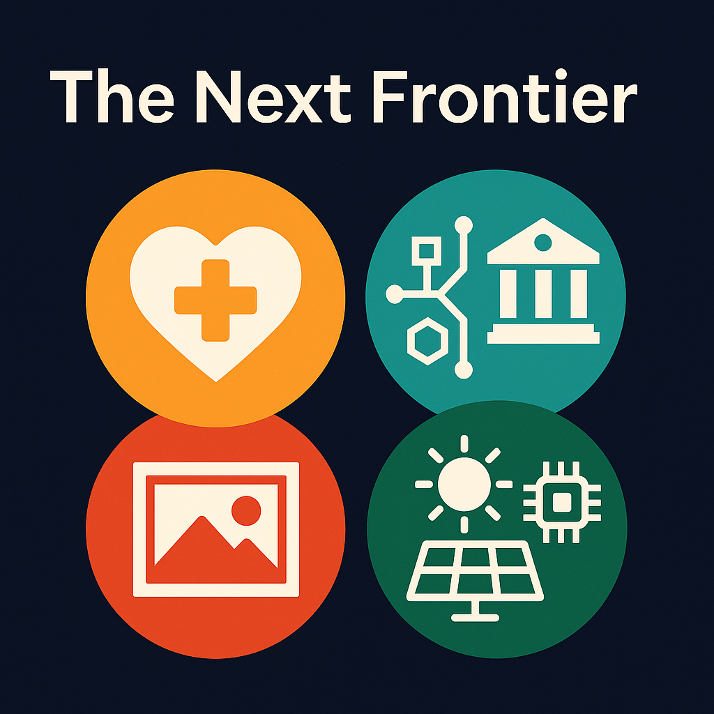The Next Frontier: Where Health, Energy, Art, and Land Converge on the Blockchain