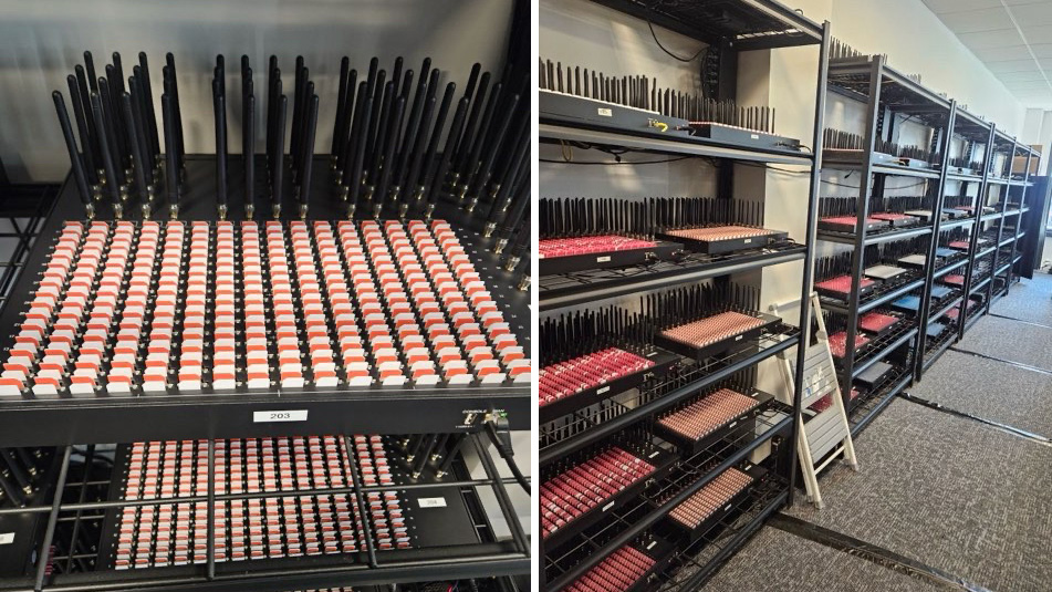 The Secret Service seized a network capable of shutting down New York City’s cell service