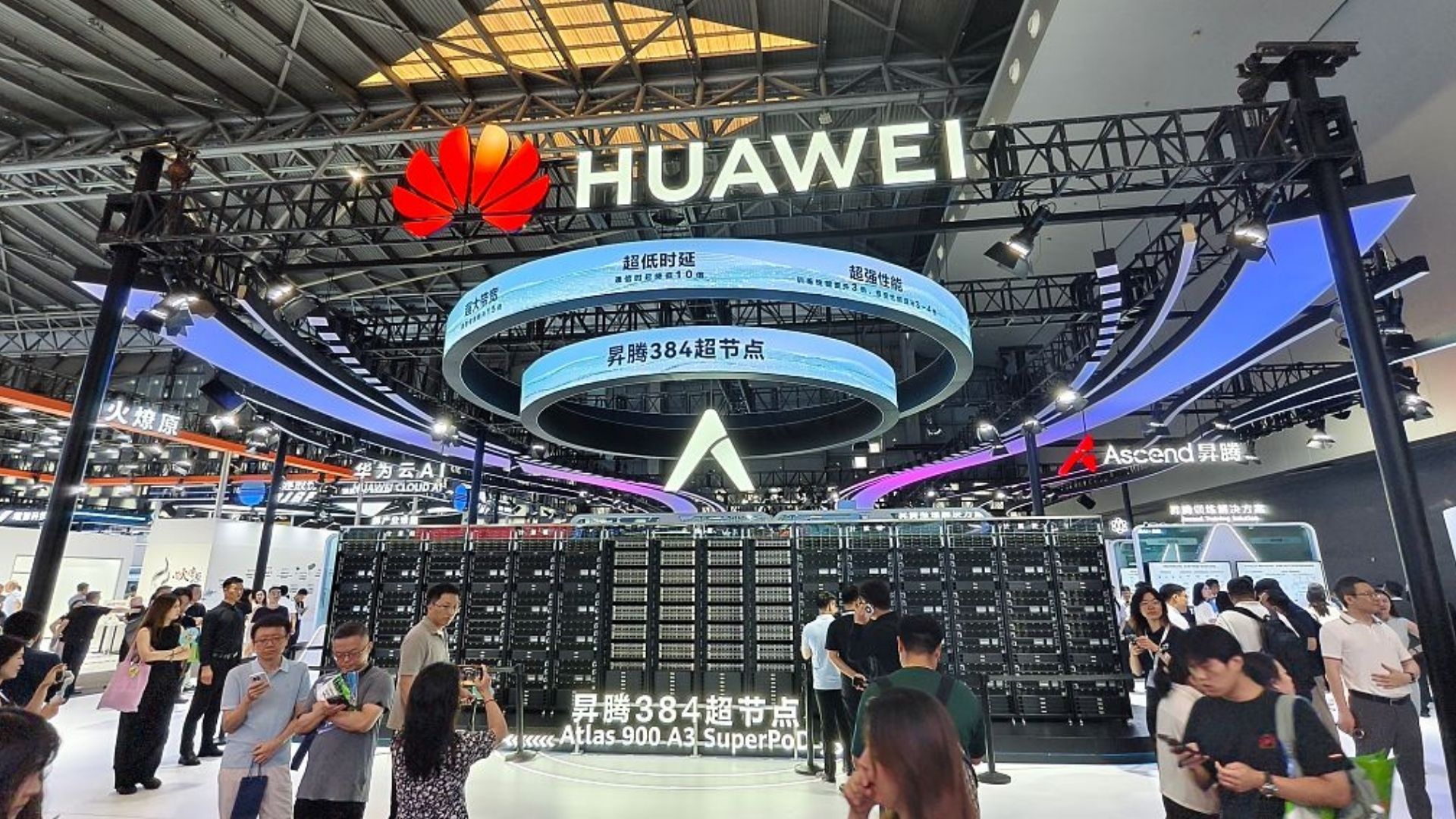 US-banned Huawei unveils ‘world’s most powerful’ AI cluster to boost China tech