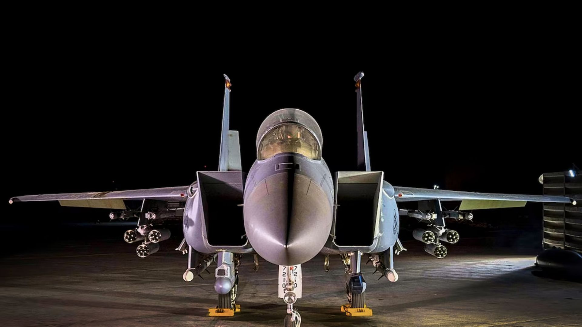US F-15E Strike Eagle jets get laser-guided precision rockets to eliminate attack drones
