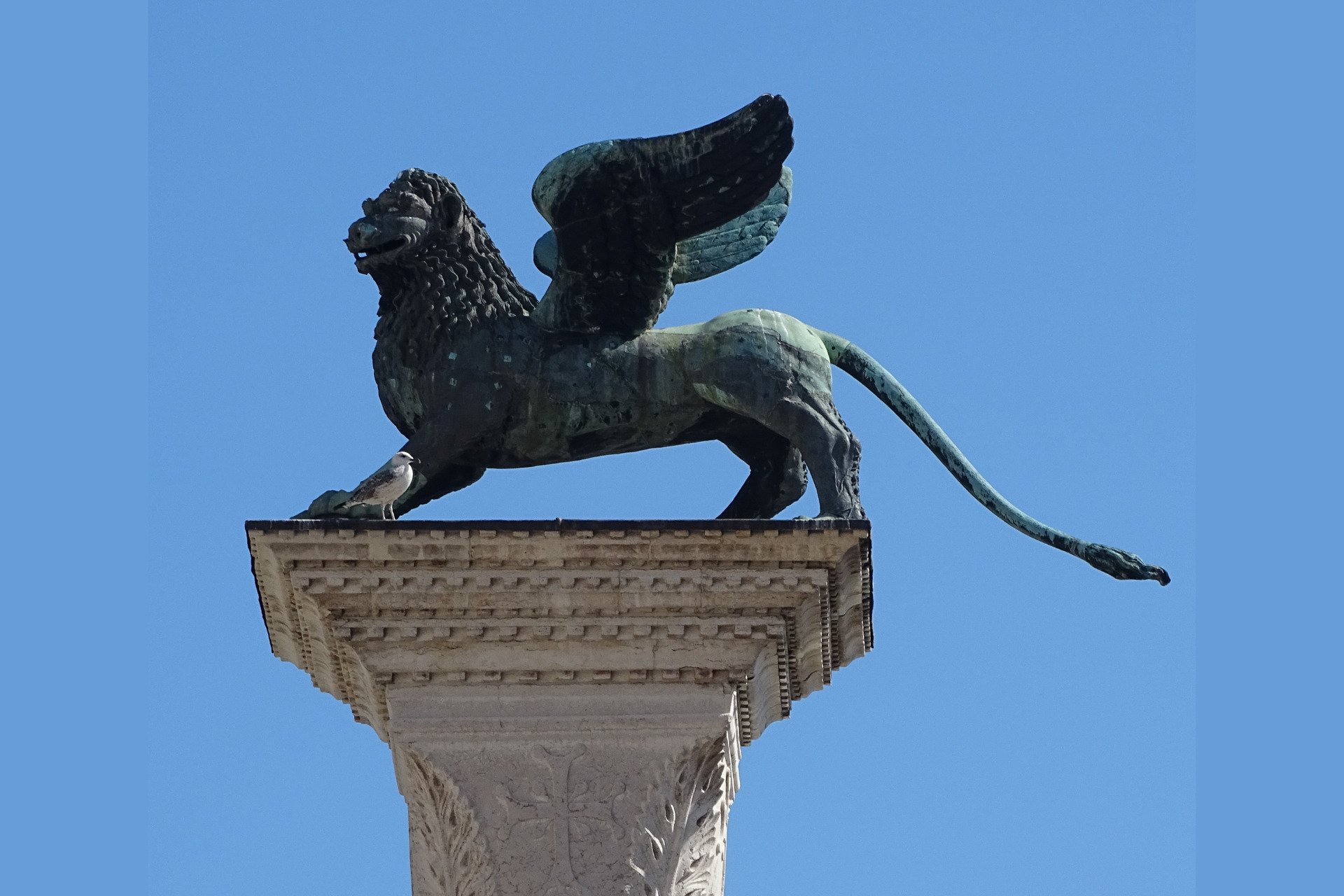 Venice’s Iconic Winged Lion Statue Has a Mysterious Origin Story