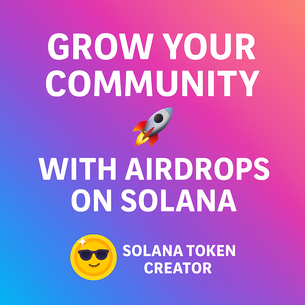 Why Solana Airdrops Are the Smartest Way to Grow Your Community