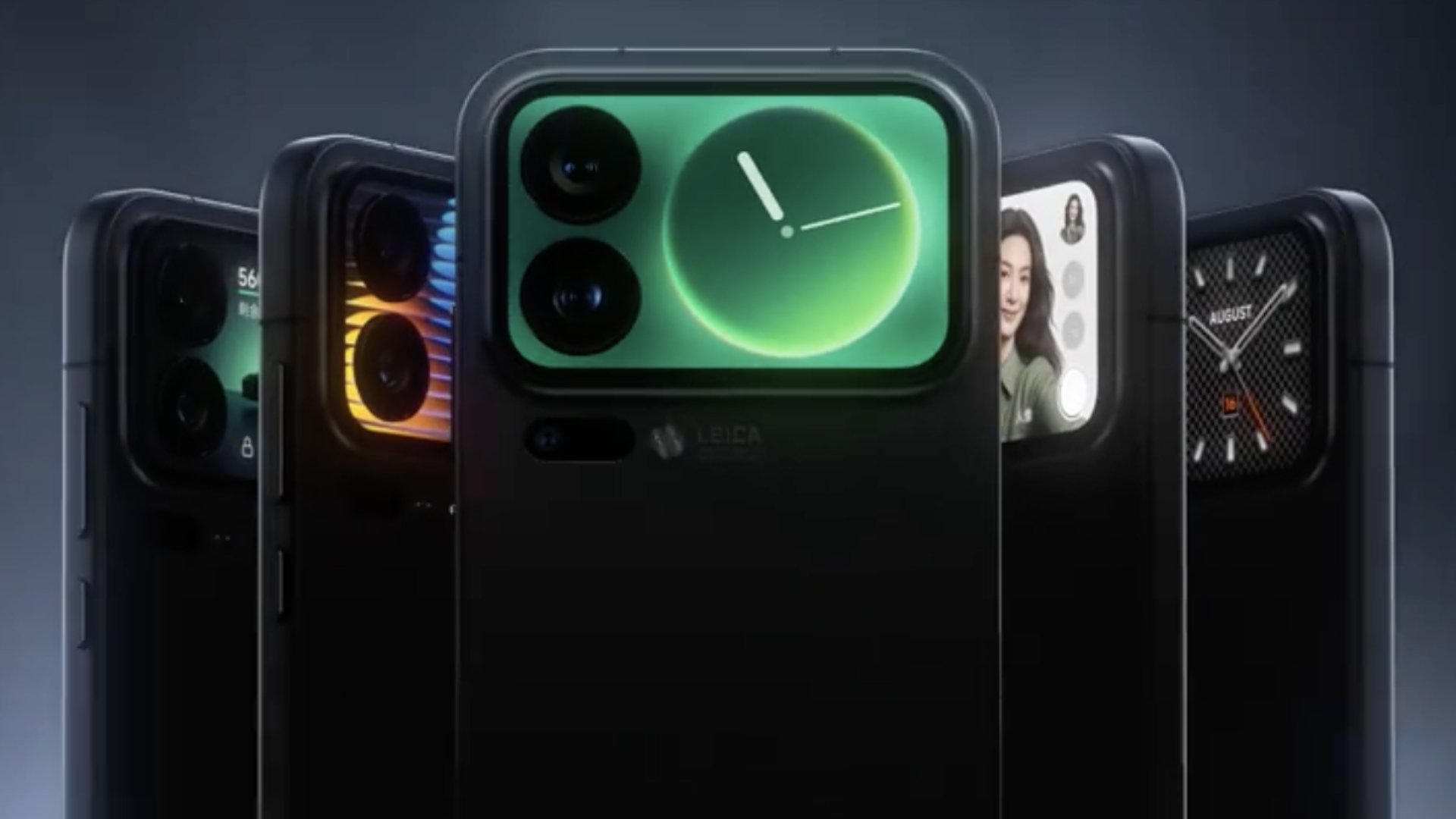 Xiaomi s iPhone 17 killer has a secondary display on the back
