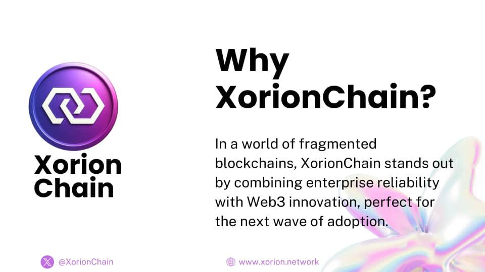 Xorion Chain: Building the Foundations of a Connected Blockchain Future