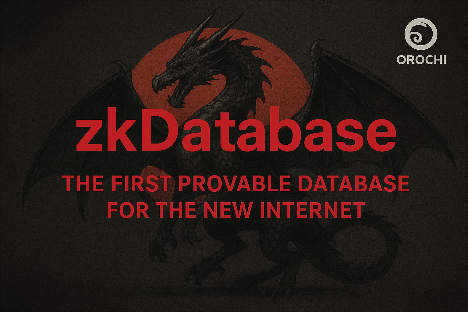 zkDatabase: The First Provable Database For The New Internet