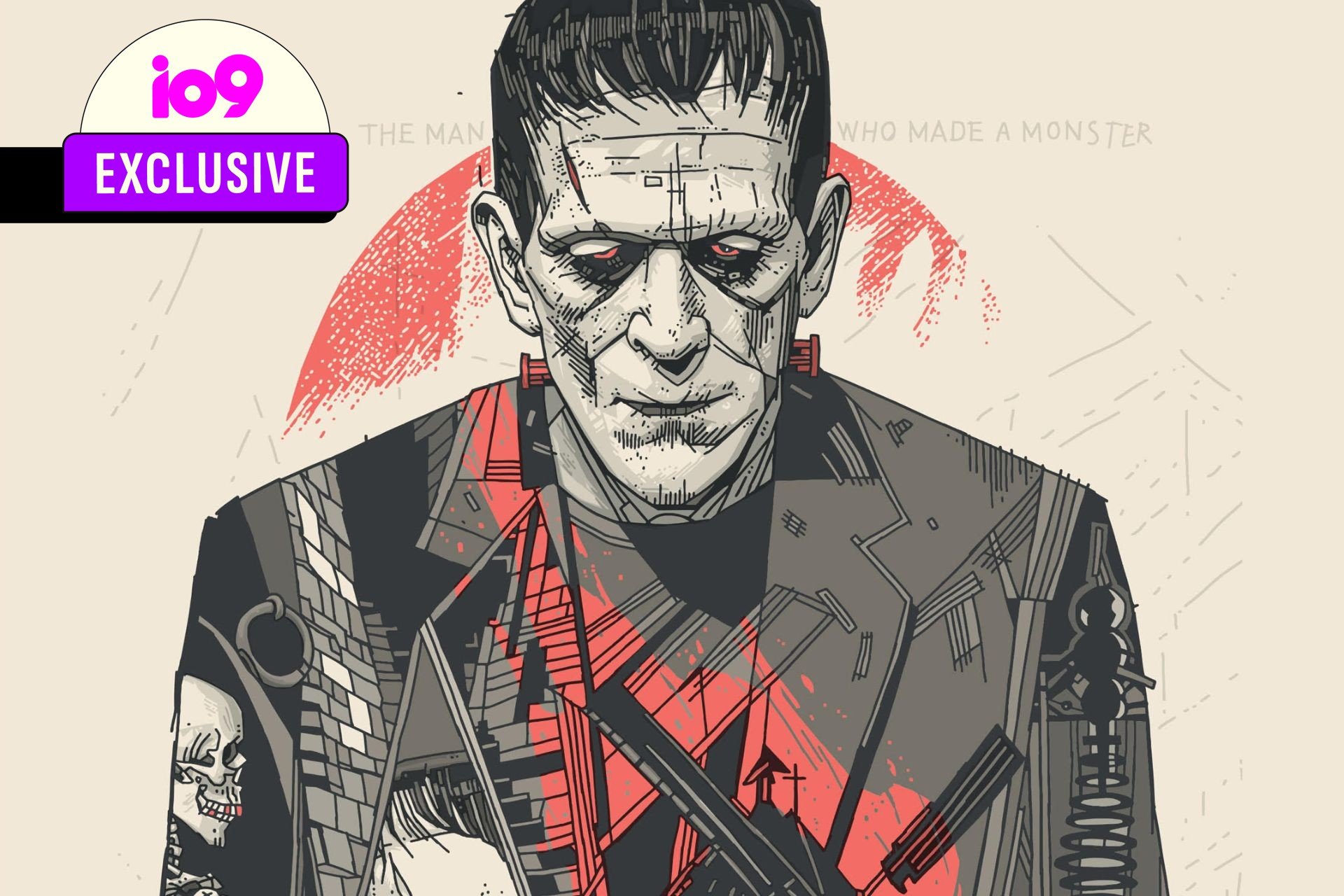 A Giant-Size ‘Frankenstein’ Poster Highlights Stellar New Universal Monsters Art (Exclusive)