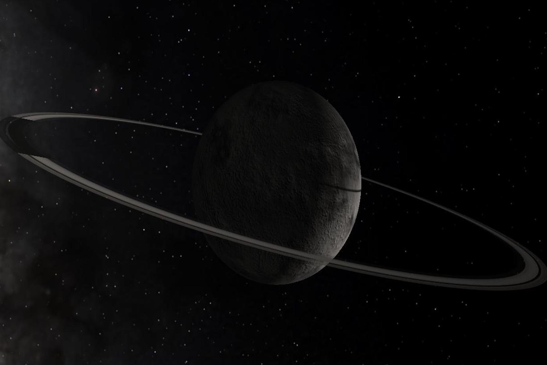 A Small World in the Outer Solar System Might Be Forming Rings Before Our Very Eyes