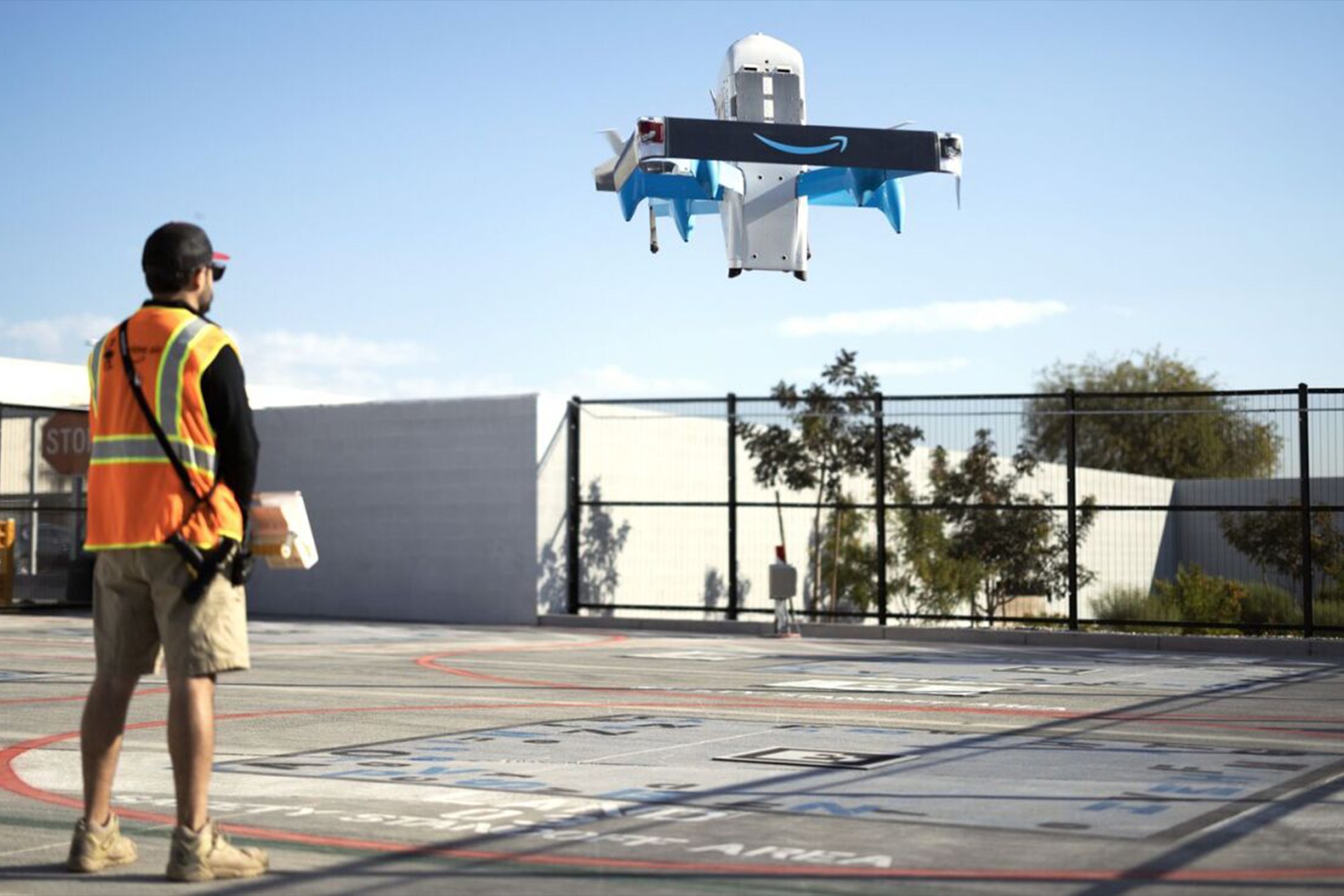 Amazon halts drone deliveries in Arizona after a pair crashed into a crane