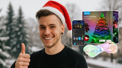 Anzeige: Smarte Govee-Lichterkette (außen) bei Amazon nie billiger