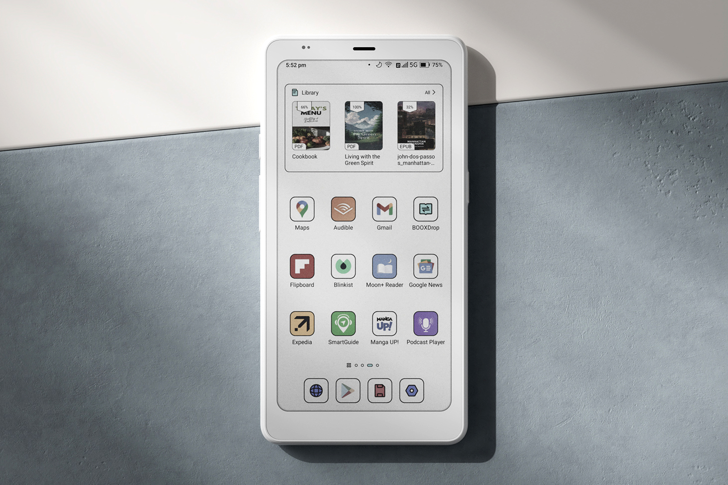 Boox’s new smartphone-sized, color e-reader is coming to the US