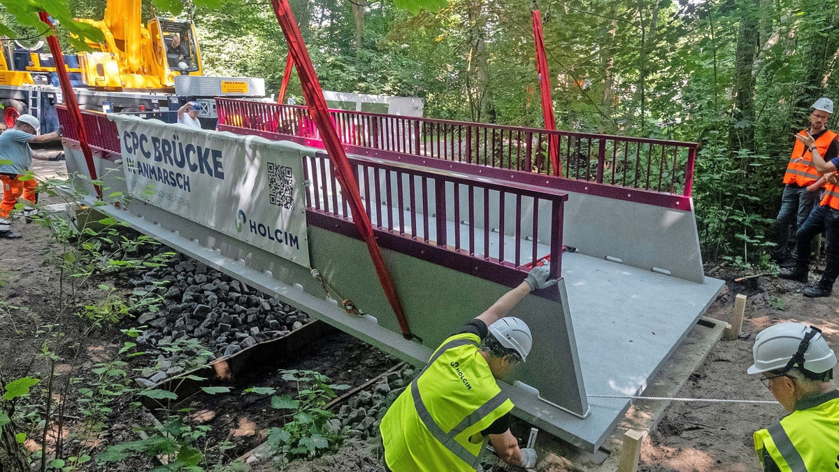 Carbonbeton-Brücke: Warum so angespannt?