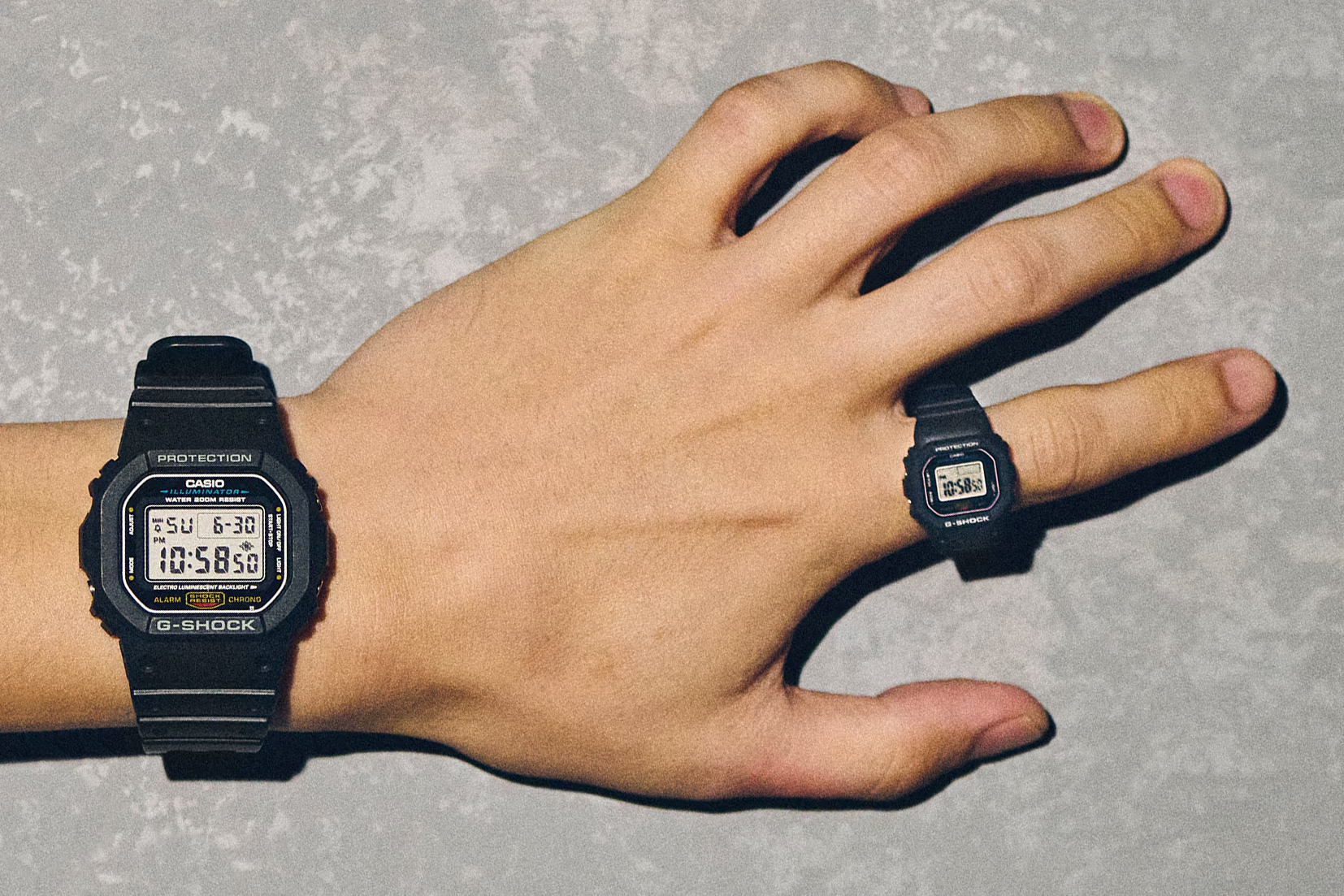 Casio’ new ring watch straps a durable G-Shock to your finger