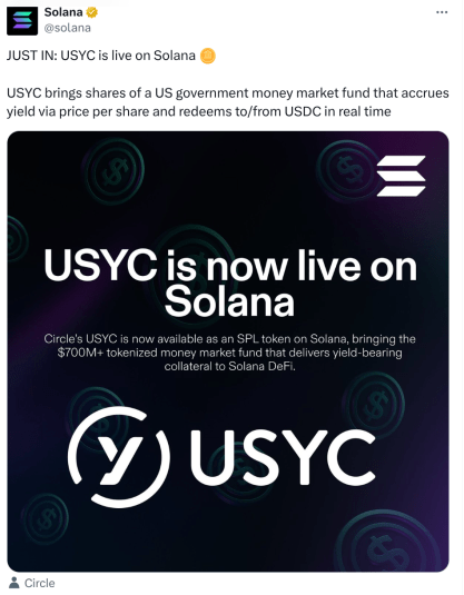 Circle Expands RWA to Solana: Snorter Token is the Next Crypto to Explode